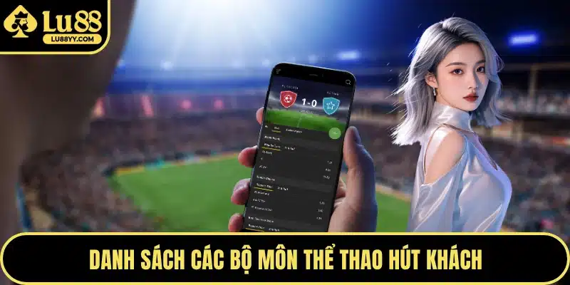 Danh sách các bộ môn thể thao hút khách