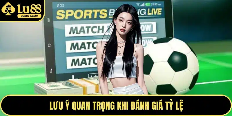 Lưu ý quan trọng khi đánh giá tỷ lệ